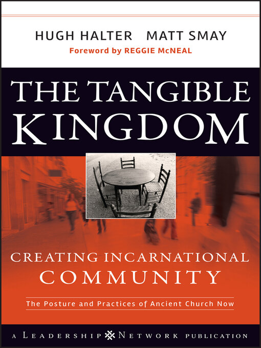 Title details for The Tangible Kingdom by Hugh Halter - Available